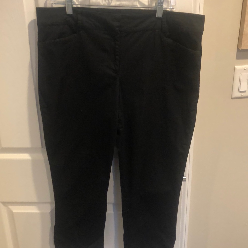 Black Crop Dress Pant 7th Avenue NY&C